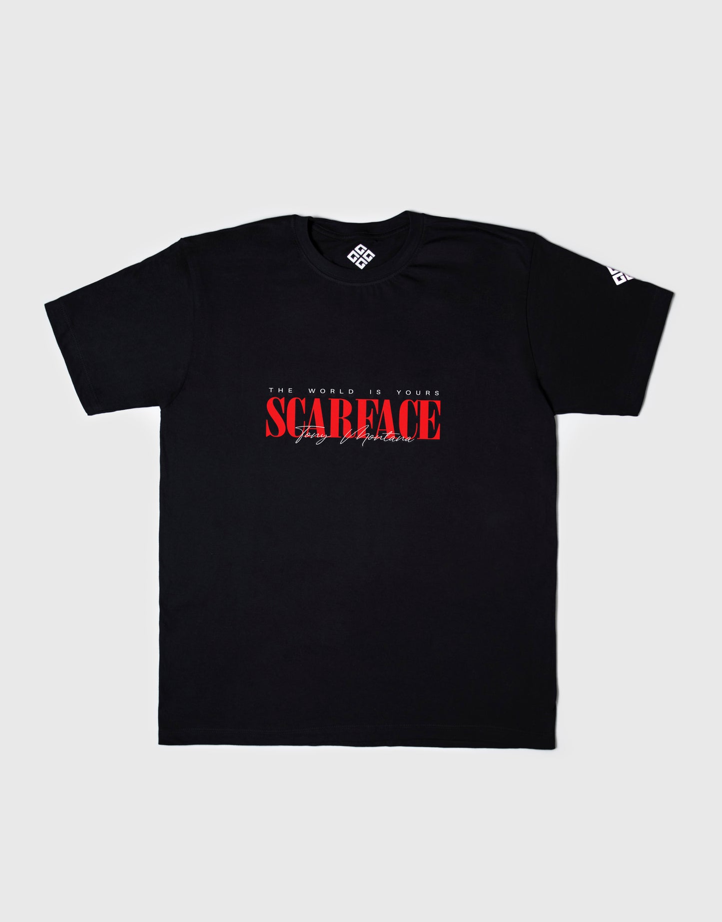 SCARFACE T-SHIRT - BLACK