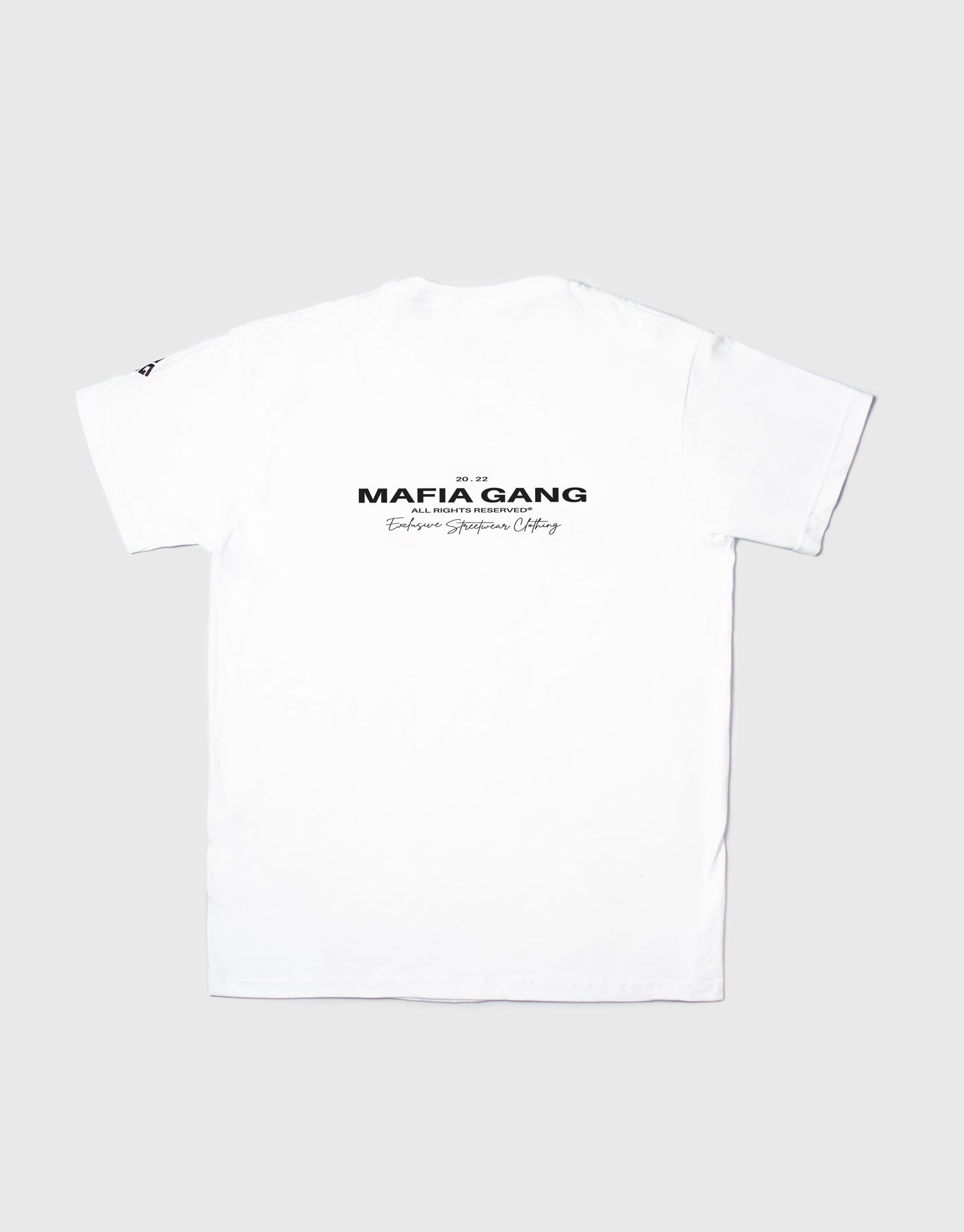 MAFIA GANG T-SHIRT - WHITE